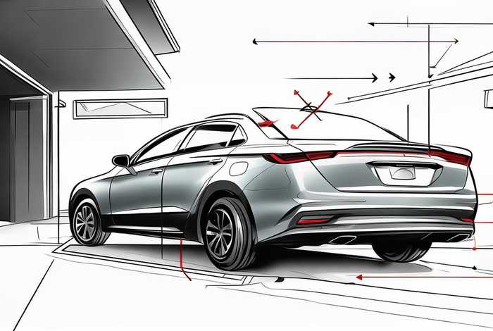 生活中倒车入库图解，日常生活中倒车入库图解