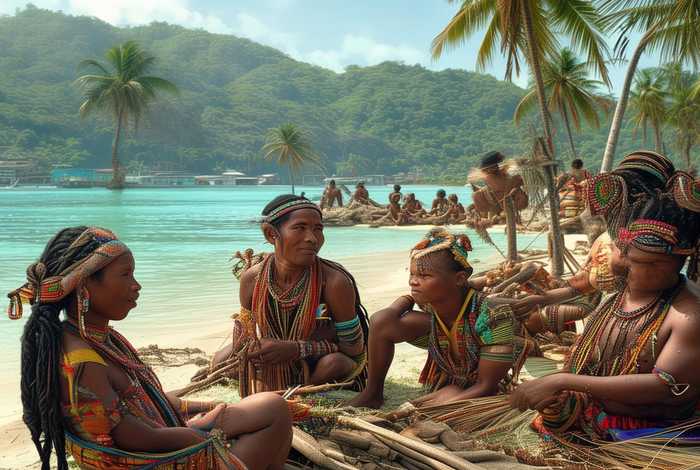 少数民族生活在岛屿的是什么族、少数民族生活在岛屿的是什么族人