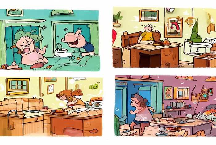 生活四格漫画怎么画；生活四格漫画怎么画好看