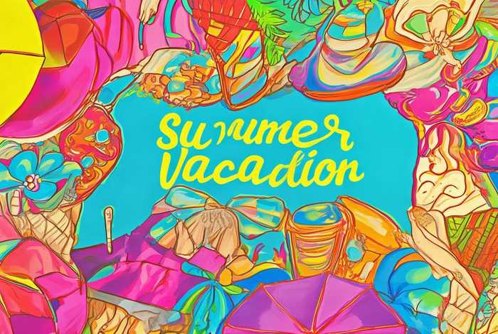 暑假生活手抄报图片漂亮；暑假生活手抄报图片漂亮大全