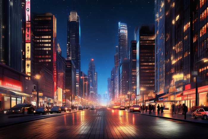 生活夜景图片真实图片（生活夜景图片真实图片高清）