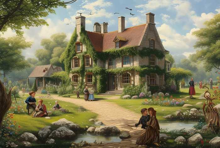 惬意的庄园生活txt下载 《惬意的庄园生活》