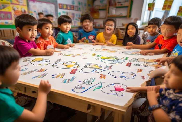 生活中的识字小报、生活中的识字小报一年级