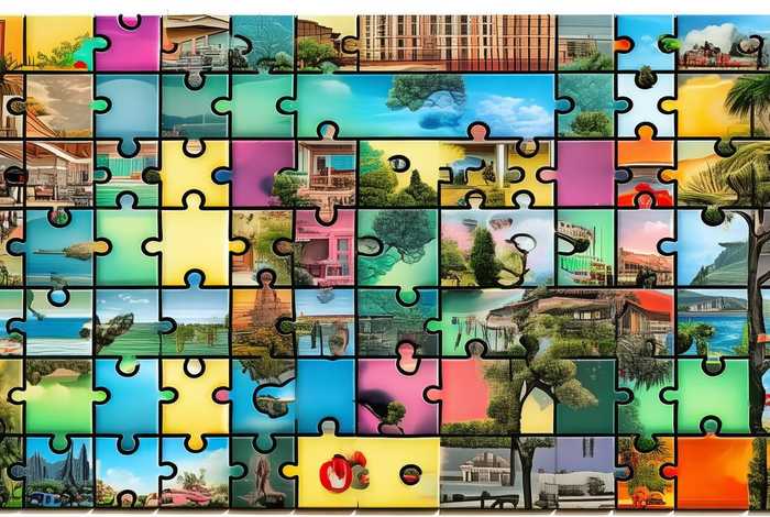 生活拼图模板、生活拼图模板下载