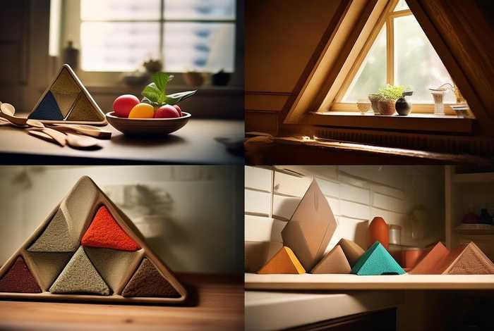 三角形日常生活用品、三角形的日常生活用品