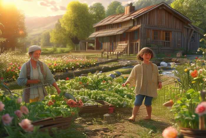 农村爸爸妈妈的世外桃源生活 - 乡村爸妈带娃生活