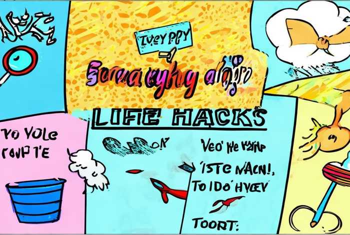 生活中的小窍门手抄报模板（生活中的小窍门手抄报模板内容）