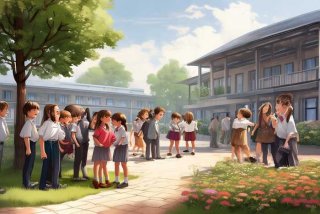 描写学校生活的句子简短；描写学校生活的句子简短一点