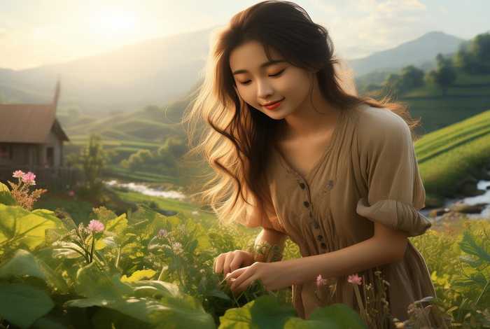 农女的悠闲田园生活（农女的悠闲生活梁田田）