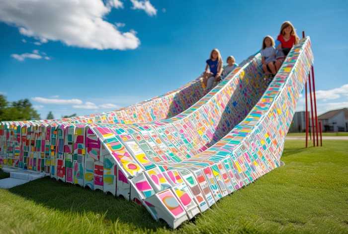 生活手工制作 生活手工制作的滑梯是牙膏盒做的步骤超级简单