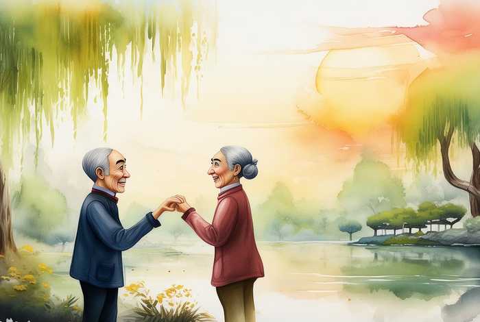 牵手国寿数绘时代（牵手国寿数绘时代绘画作品）