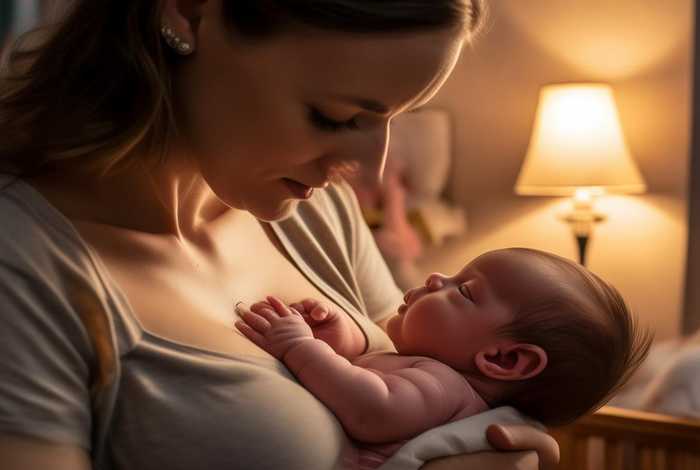 母乳一个月；母乳一个月了,一侧有硬块疼