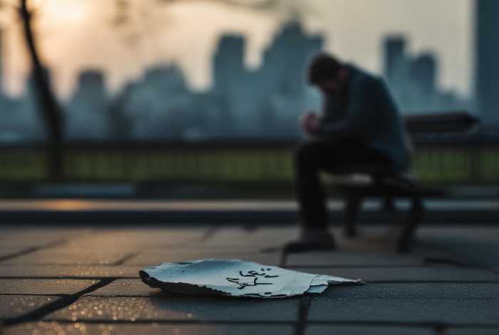 生活崩溃的图片带字（生活崩溃的图片带字伤感）