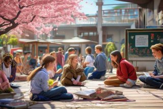 描写学校生活的四字词语，描写学校生活的四字词语有哪些