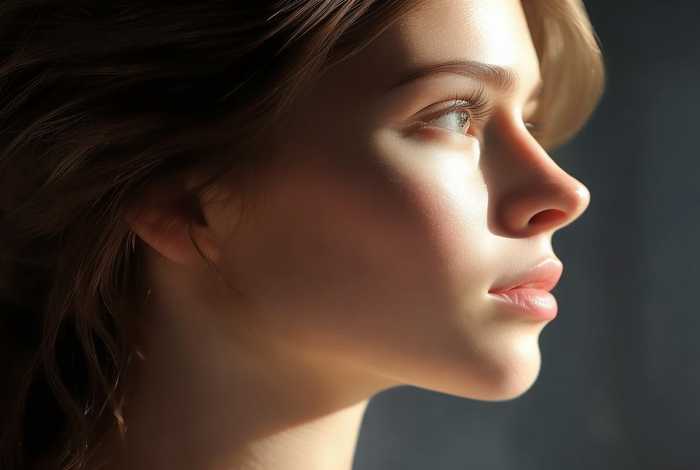 生活照美女真实照片侧颜；生活照美女真实照片侧颜图