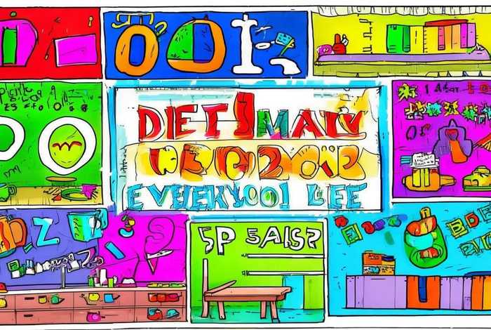 生活中的小数手抄报 - 数学生活中的小数手抄报