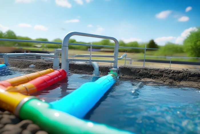 生活污水处理流程图、生活污水处理的一般流程图