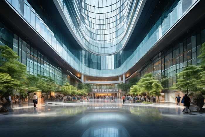 上海五月花生活广场全景图片 - 上海五月花生活广场全景图片高清