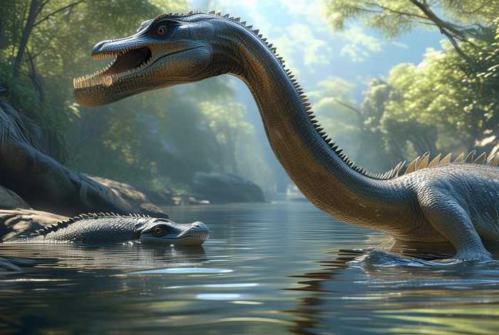 生活在水里的恐龙会变成鳄鱼吗（生活在水里的恐龙会变成鳄鱼吗视频）