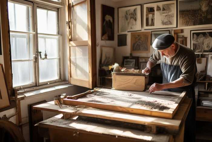 日常生活中与版画有关的行为 日常生活中与版画有关的行为包括