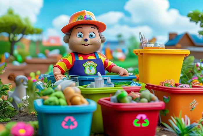 生活垃圾处理图片 - 生活垃圾处理图片卡通