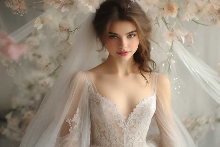 欧阳娜娜婚纱的照片；欧阳娜娜婚纱的照片图片