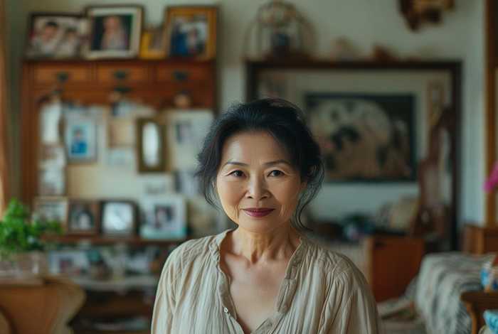 任哲中老婆付桂珍生活照 任哲中老婆付桂珍生活照片