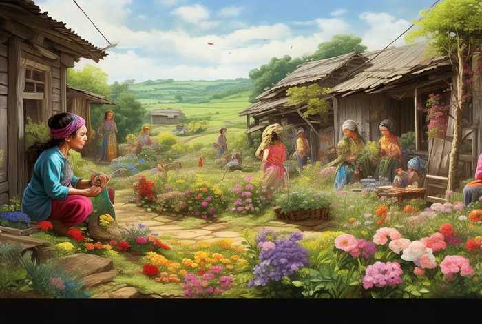 女孩和女人们的生活创作背景 - 女孩和女人们的生活创作背景介绍