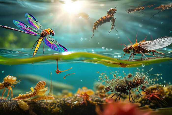 生活在水里的昆虫有哪些；生活在水里的昆虫有哪些种类