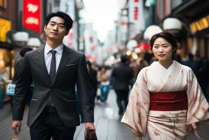 日本男女的日常；日本男女的日常生活视频