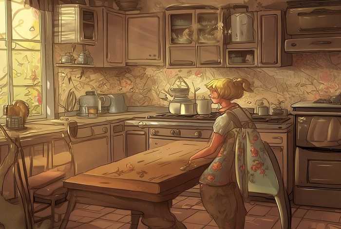 手绘日常生活插画 手绘日常生活插画图片