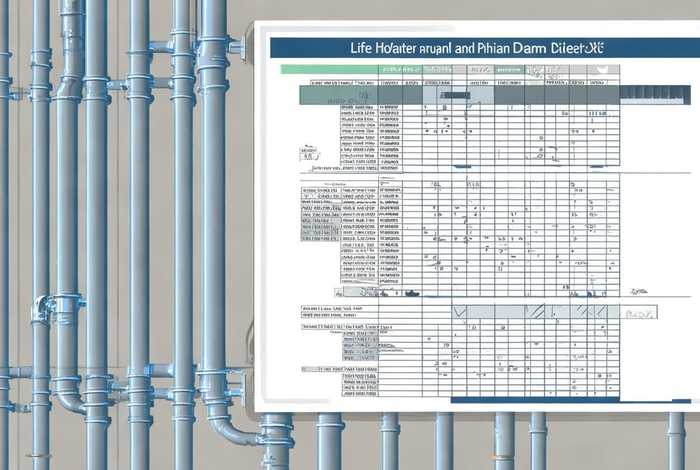 生活热水供回水管径对照表（生活热水供回水管径对照表图）
