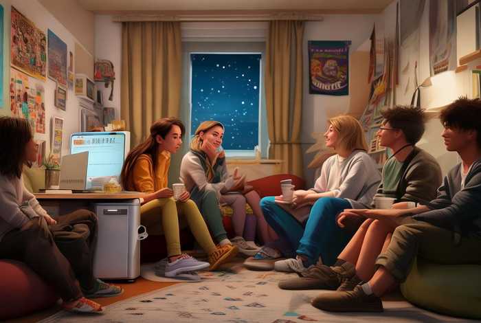 日常生活文案，宿舍日常生活文案