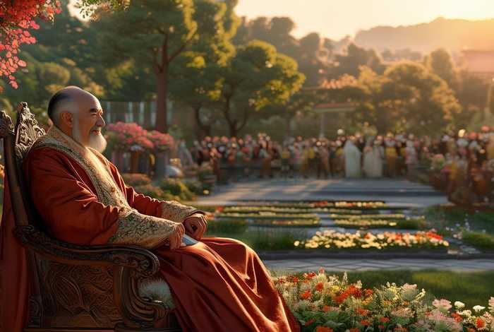 乾隆生活有多幸福，乾隆生活有多幸福啊