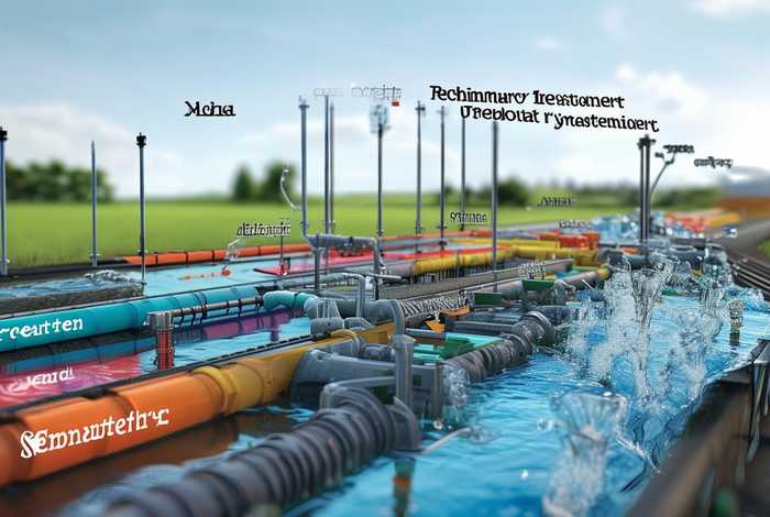 生活污水处理流程图、生活污水处理的一般流程图