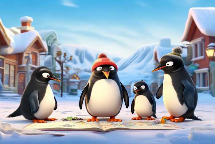 企鹅生活日记；企鹅生活日记怎么写