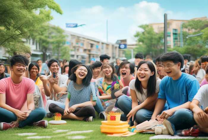 什么的校园生活形容词；什么的校园生活填四字词语