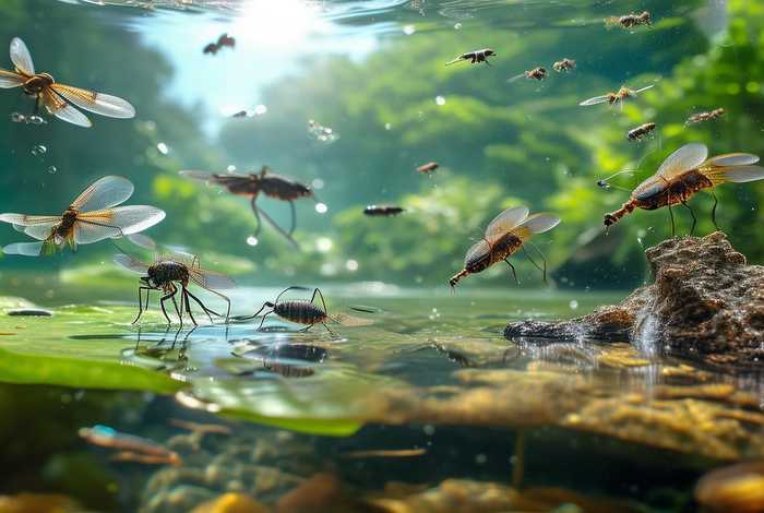 生活在水中的昆虫，生活在水中的昆虫幼虫