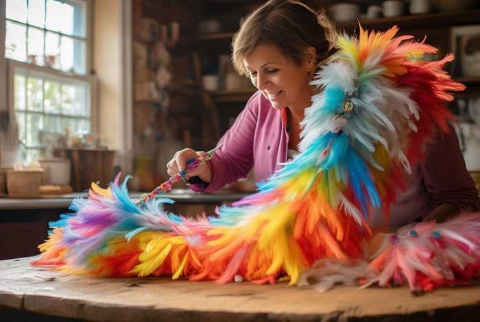 生活就算是一地鸡毛也要鸡毛掸子、生活就算是一地鸡毛,我也要把它扎成漂亮的鸡毛掸子