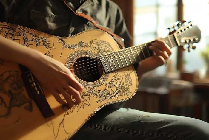 平凡生活里的刺吉他谱 平淡日子生活里的刺吉他谱