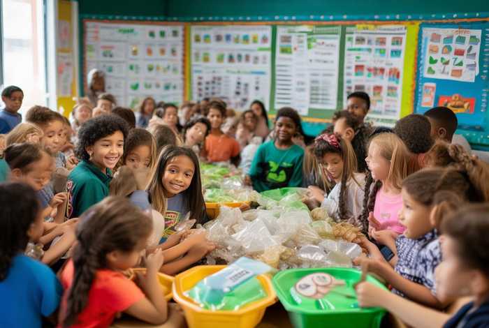 生活垃圾的回收与利用教案四年级 - 生活垃圾的回收与利用教案四年级数学