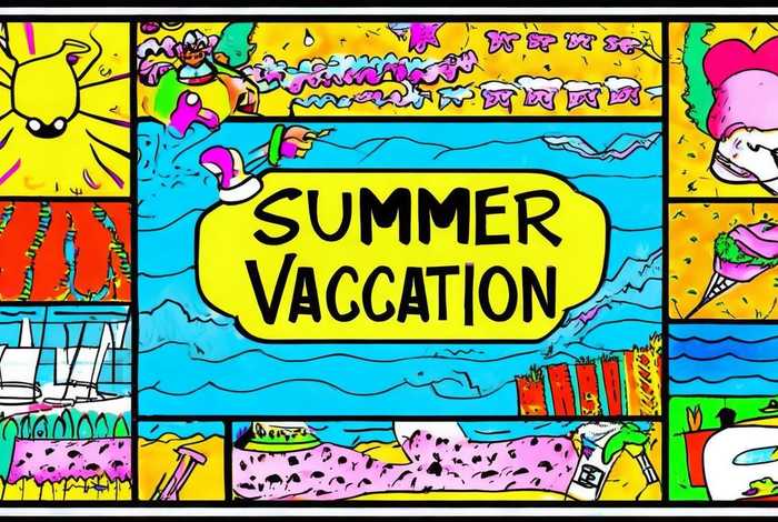 暑假生活手抄报图片简单又漂亮 - 暑假生活手抄报图片简单又漂亮四年级