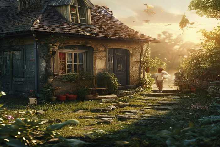 梦见小时候生活的老房子，总是梦见自己小时候生活的老房子