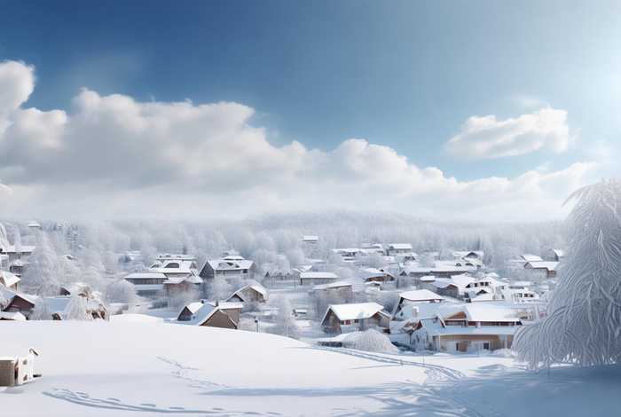 生活中的雪景图片（生活中的雪景图片真实）