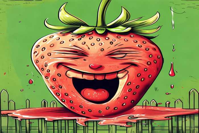 生活就像草莓；生活就像草莓很酸一样句子怎么写