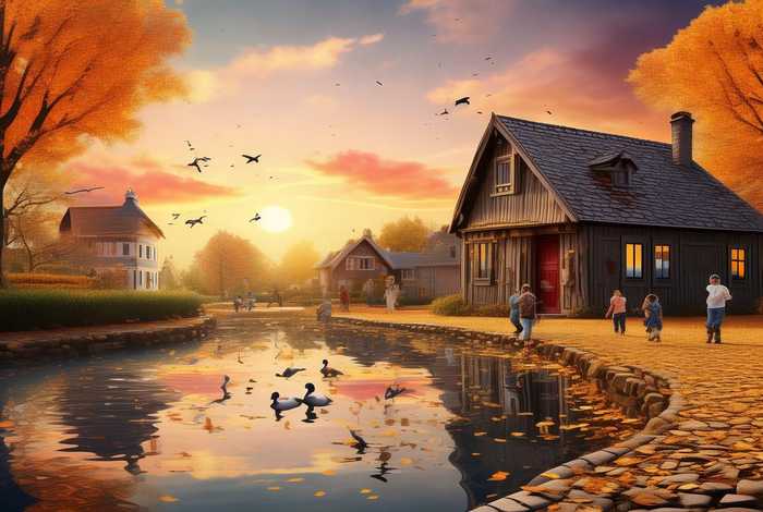 生活场景描写秋天 生活场景描写秋天的作文