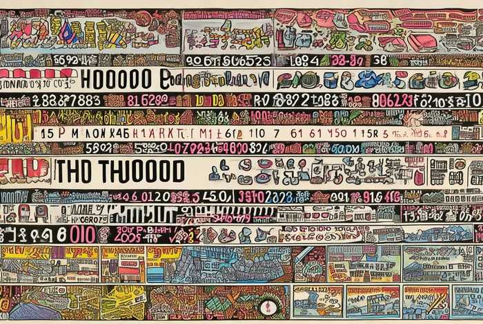 生活中万以上的数字及来源，生活中万以上的数字手抄报