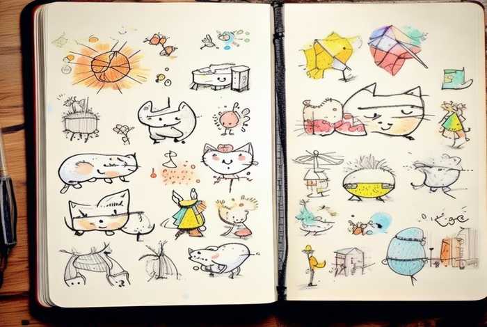 生活记录本简笔画；生活记录本简笔画怎么画