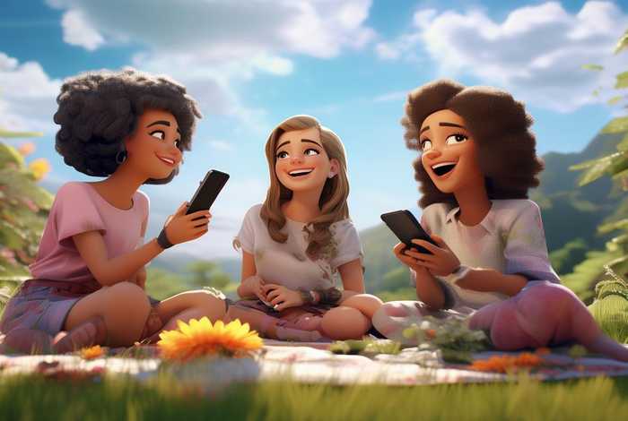 三个小姐，三个小姐妹的群聊名称