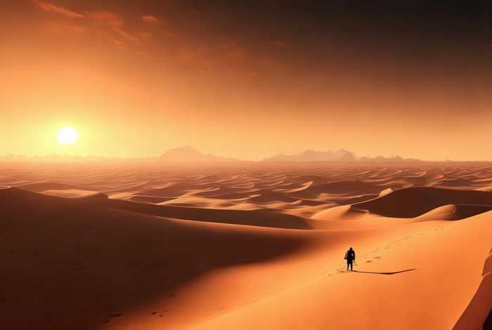 生活在荒无人烟的沙漠（生活在荒无人烟的沙漠是什么歌）